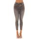 Blugi dama skinny cu push up, negri, bumbac, cu talia inalta, Amerie 2 - jojofashion.ro