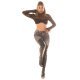 Blugi dama skinny cu push up, negri, bumbac, cu talia inalta, Amerie 10 - jojofashion.ro