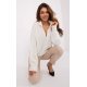 Pulover dama bej, din acril, cu guler inalt si fermoar, Cindy3 Pulover dama bej, din acril, cu guler inalt si fermoar, Cindy3 5 - jojofashion.ro