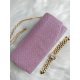 Geanta plic roz cu glitter, Ayne Geanta plic roz cu glitter, Ayne 3 - jojofashion.ro