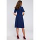 Rochie midi, bleumarin navy, A-line, Hullya Rochie midi, bleumarin navy, A-line, Hullya 3 - jojofashion.ro