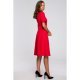 Rochie rosie midi croi A Hullya Rochie rosie midi croi A Hullya 3 - jojofashion.ro