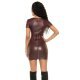 Rochie scurta burgundy mulata Ellene 3 - jojofashion.ro