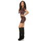 Rochie scurta burgundy mulata Ellene 4 - jojofashion.ro