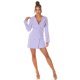 Rochie scurta tip sacou, lila, cu maneca lunga, Eliza Rochie scurta tip sacou, lila, cu maneca lunga, Eliza 4 - jojofashion.ro
