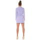 Rochie scurta tip sacou, lila, cu maneca lunga, Eliza Rochie scurta tip sacou, lila, cu maneca lunga, Eliza 5 - jojofashion.ro