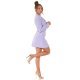 Rochie scurta tip sacou, lila, cu maneca lunga, Eliza Rochie scurta tip sacou, lila, cu maneca lunga, Eliza 6 - jojofashion.ro