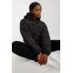 Geaca dama bomber scurta, neagra, matlasata, Amedeia1 4 - jojofashion.ro