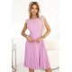 Rochie de vara eleganta lila midi plisata Karima Rochie de vara eleganta lila midi plisata Karima 2 - jojofashion.ro