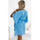 Rochie midi, bleu, croi fluture, Butterfly 4 - jojofashion.ro