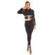Trening de dama casual, negru, leopard print Lopez Trening de dama casual, negru, leopard print Lopez 5 - jojofashion.ro