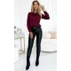 Bluza dama eleganta, vascoza, burgundy, cu maneca lunga, Ivana Bluza dama eleganta, vascoza, burgundy, cu maneca lunga, Ivana 4 - jojofashion.ro