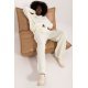 Compleu dama tricotat evazat, bej, Sophie2 Compleu dama tricotat evazat, bej, Sophie2 2 - jojofashion.ro