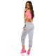 Pantaloni trening dama sport gri 2in1 Ariella Pantaloni trening dama sport gri 2in1 Ariella 4 - jojofashion.ro