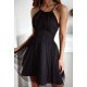 Rochie baby doll scurta neagra din tulle SindiW 5 - jojofashion.ro