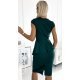Rochie verde mulata midi cu peplum Ema Rochie verde mulata midi cu peplum Ema 4 - jojofashion.ro