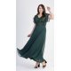 Rochie XXL lunga eleganta cu paiete verzi Elmira Rochie XXL lunga eleganta cu paiete verzi Elmira