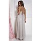 Rochie de seara lunga, glitter, aurie light, cu bust tip corset, ValeriaLux 3 - jojofashion.ro