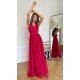 Rochie lunga roz zmeura vaporoasa din tulle si vascoza Andreea Rochie lunga roz zmeura vaporoasa din tulle si vascoza Andreea 4 - jojofashion.ro