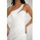 Rochie cununie civila lunga alba cu paiete pe bust Extravaganza 5 - jojofashion.ro