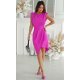 Rochie midi din vascoza roz fucsia Monalisa Rochie midi din vascoza roz fucsia Monalisa 3 - jojofashion.ro