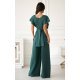 Salopeta eleganta evazata, vascoza verde, Ryoko Salopeta eleganta evazata, vascoza verde, Ryoko 4 - jojofashion.ro