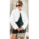 Capa dama alba din blana eco Emira Capa dama alba din blana eco Emira 2 - jojofashion.ro