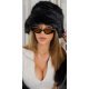 Caciula de blana, neagra, trendy, Skadi Caciula de blana, neagra, trendy, Skadi 2 - jojofashion.ro