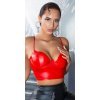 Top dama rosu cu aspect lucios Rotterdam
