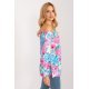 Bluza dama casual lejera bleu cu flori Castalia Bluza dama casual lejera bleu cu flori Castalia 3 - jojofashion.ro