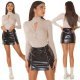 Bluza dama casual, vascoza bej, cu maneca lunga, Elishia 6 - jojofashion.ro