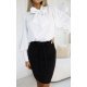Bluza eleganta alba cu maneca lunga lejera Anouk Bluza eleganta alba cu maneca lunga lejera Anouk 2 - jojofashion.ro