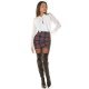 Bluza dama, alba, cu volane pe bust si maneca lunga, Azucena 7 - jojofashion.ro