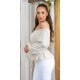 Bluza dama bej eleganta tip corset Chloe Bluza dama bej eleganta tip corset Chloe 3 - jojofashion.ro