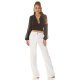 Bluza dama crop, neagra, vaporoasa, cu maneca lunga, Rosalinde Bluza dama crop, neagra, vaporoasa, cu maneca lunga, Rosalinde 4 - jojofashion.ro