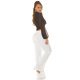 Bluza dama crop, neagra, vaporoasa, cu maneca lunga, Rosalinde Bluza dama crop, neagra, vaporoasa, cu maneca lunga, Rosalinde 5 - jojofashion.ro