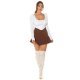 Bluza dama crop stil corset, alba, cu maneca lunga, Josephine Bluza dama crop stil corset, alba, cu maneca lunga, Josephine 6 - jojofashion.ro