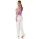 Bluza dama eleganta, din satin lila, Veronika Bluza dama eleganta, din satin lila, Veronika 5 - jojofashion.ro