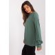 Bluza dama eleganta, din vascoza, verde light, vaporoasa, cu maneca lunga, Summers 3 - jojofashion.ro