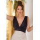 Bluza dama tip body, neagra, cu decolteu in V, Kaylla Bluza dama tip body, neagra, cu decolteu in V, Kaylla 2 - jojofashion.ro