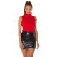 Bluza maleta dama vascoza rosie fara maneci Kizma Bluza maleta dama vascoza rosie fara maneci Kizma 2 - jojofashion.ro