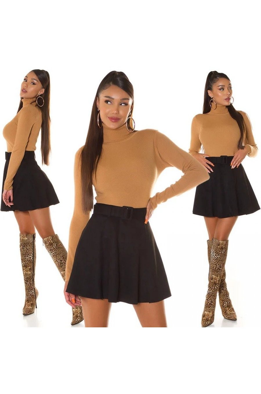 Bluza maleta vascoza maro Mahas Bluza maleta vascoza maro Mahas 5 - jojofashion.ro