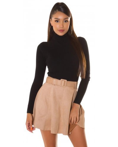 Bluza maleta vascoza neagra Mahas - jojofashion.ro