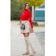 Bluza maleta vascoza rosie Mahas Bluza maleta vascoza rosie Mahas 7 - jojofashion.ro
