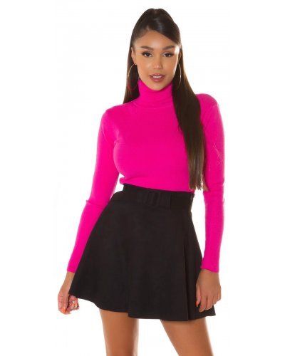 Bluza maleta vascoza roz Mahas - jojofashion.ro