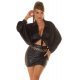 Camasa crop de dama oversize neagra Kamoky Camasa crop de dama oversize neagra Kamoky 2 - jojofashion.ro