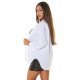 Camasa dama alba bumbac oversize stil boyfriend Mylimas Camasa dama alba bumbac oversize stil boyfriend Mylimas 3 - jojofashion.ro