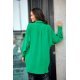 Camasa dama oversize, verde, cu maneca lunga si nasturi, Ayline Camasa dama oversize, verde, cu maneca lunga si nasturi, Ayline 3 - jojofashion.ro