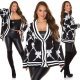 Pulover dama tricotat negru cu nasturi Jenna Pulover dama tricotat negru cu nasturi Jenna 5 - jojofashion.ro