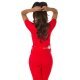 Crop top dama rosu vascoza cu siret Andriela Crop top dama rosu vascoza cu siret Andriela 3 - jojofashion.ro